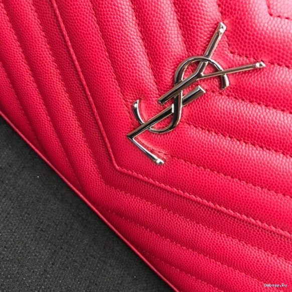 YSL CHAIN CASSANDRE MATELASSÉ WALLET 0710